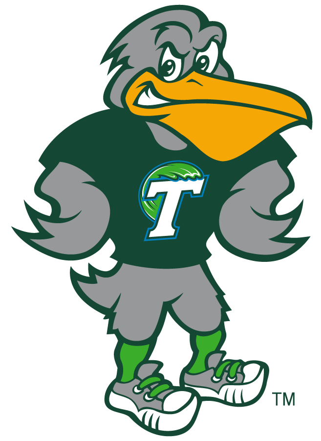 Tulane Green Wave 2014-2017 Mascot Logo iron on transfers for clothing